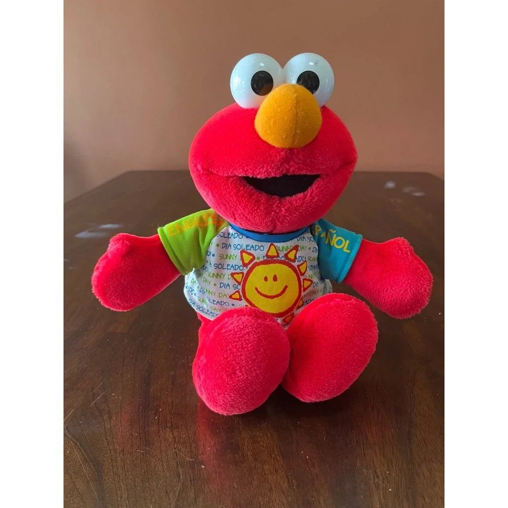 Fisher Price Sesame Street Sunny Day Dia Soleado Elmo Plush Vintage 2001 90367